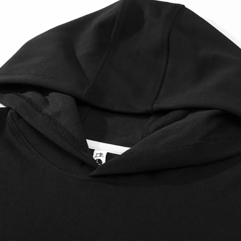 Casual Loose Cotton Hoodie-4