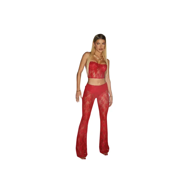 Fashionable Plain Polyester Matching Sets Women-1