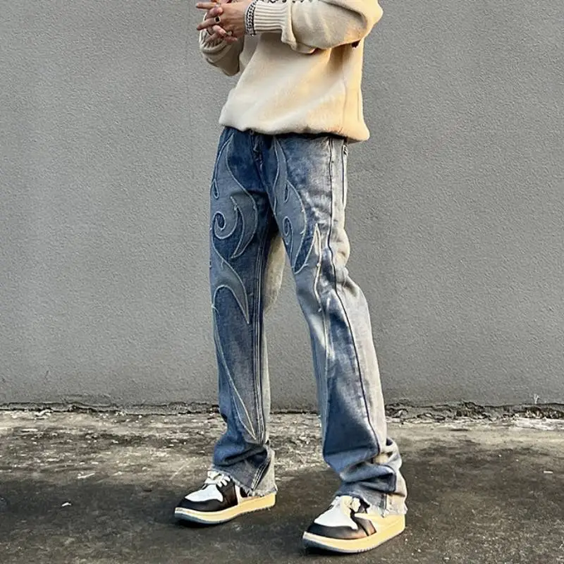 Fashionable Simple Jeans-2