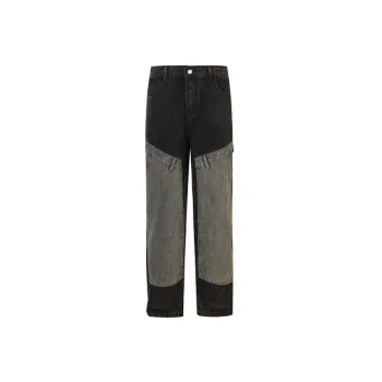 Loose Casual Fashion Washed Distressed Jeans