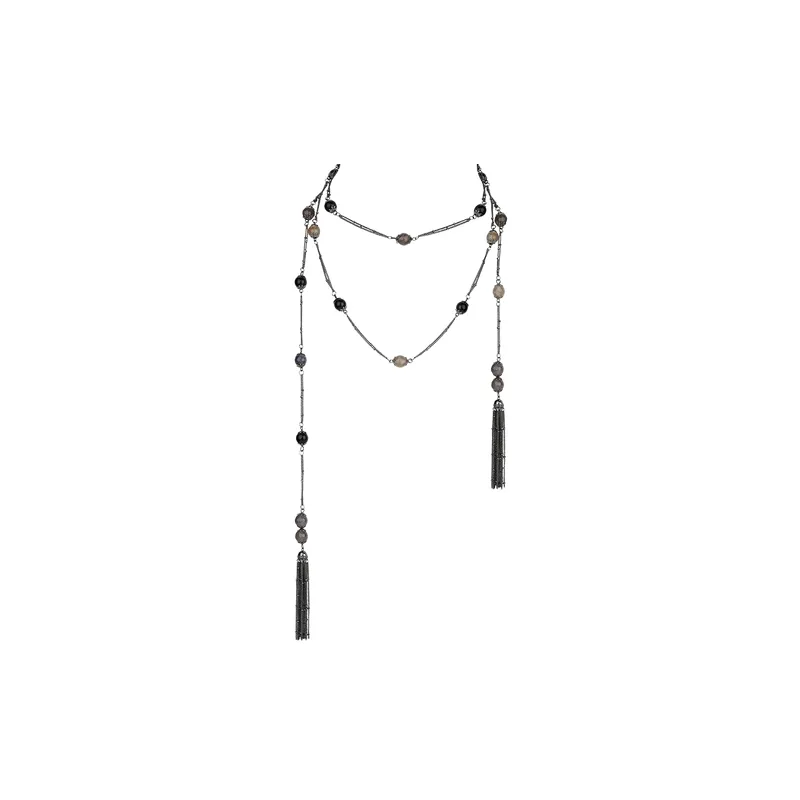 Retro Tassel Necklace-0
