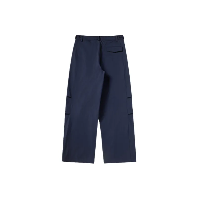 Casual Retro Polyester Sports Pants-1