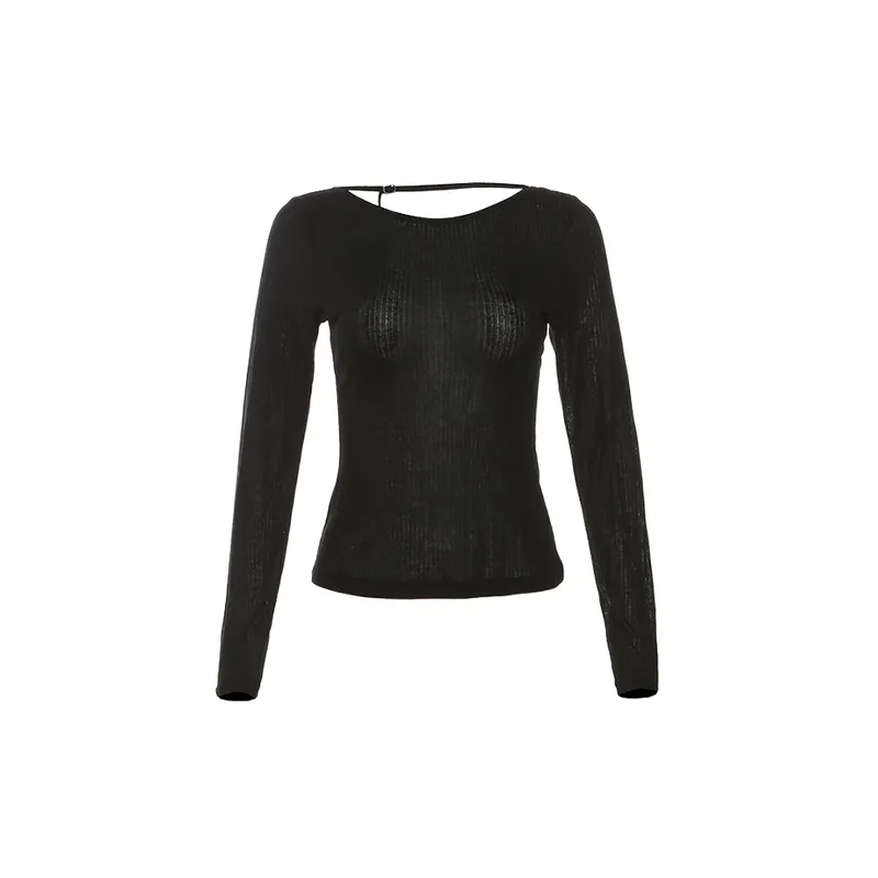 Fashionable Plain T Shirt Women-0