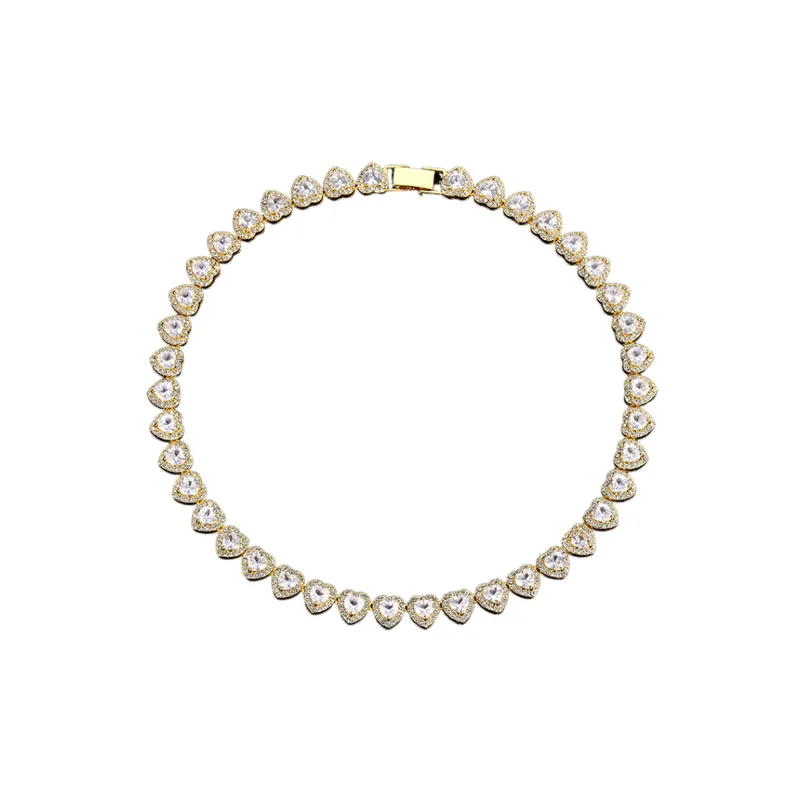 Trendy Zircon Necklace-0
