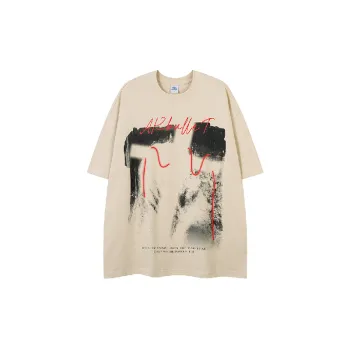 Street Trendy Combed Cotton T-Shirt
