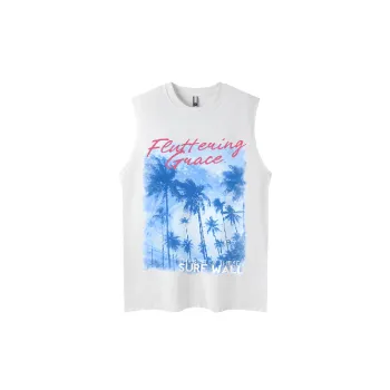 Retro Loose Cotton Vest