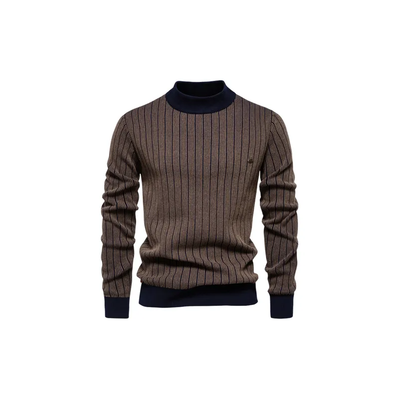Striped Fashionable Sweater-2