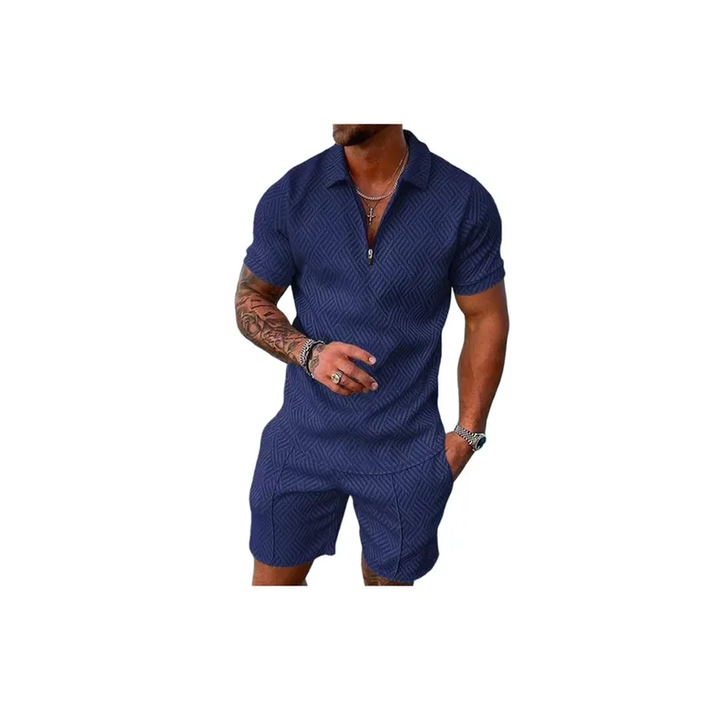 Printed Lasel Short sleeved Casual T shirt-5