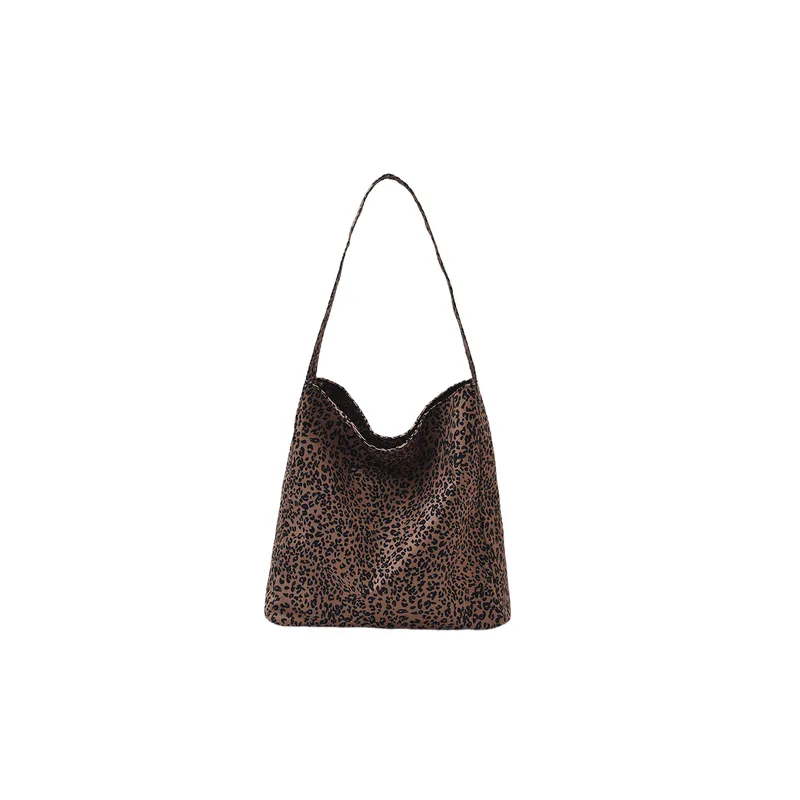 Casual Leopard Print Shoulder Bag-3