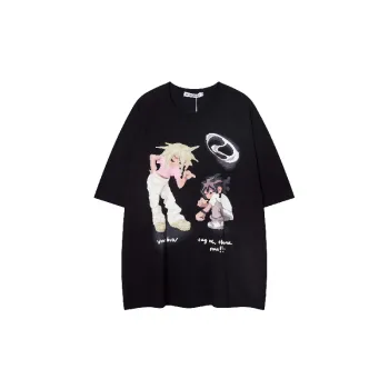 Cute Cartoon 100% Cotton T Shirt