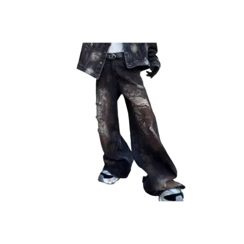 Fashionable Paint Jeans