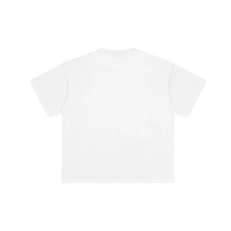 Retro Loose 100% Cotton T Shirt-7