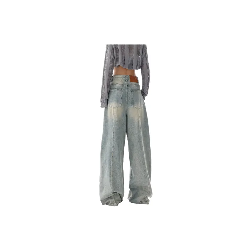 Retro Loose Jeans Women-2