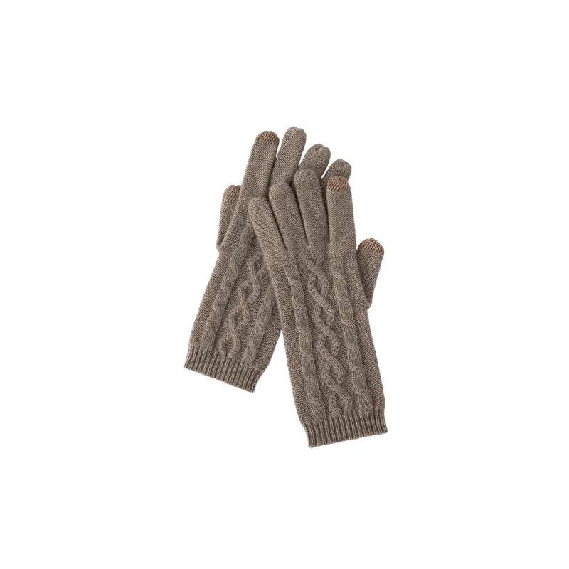 Basics Simple Knit Gloves-1