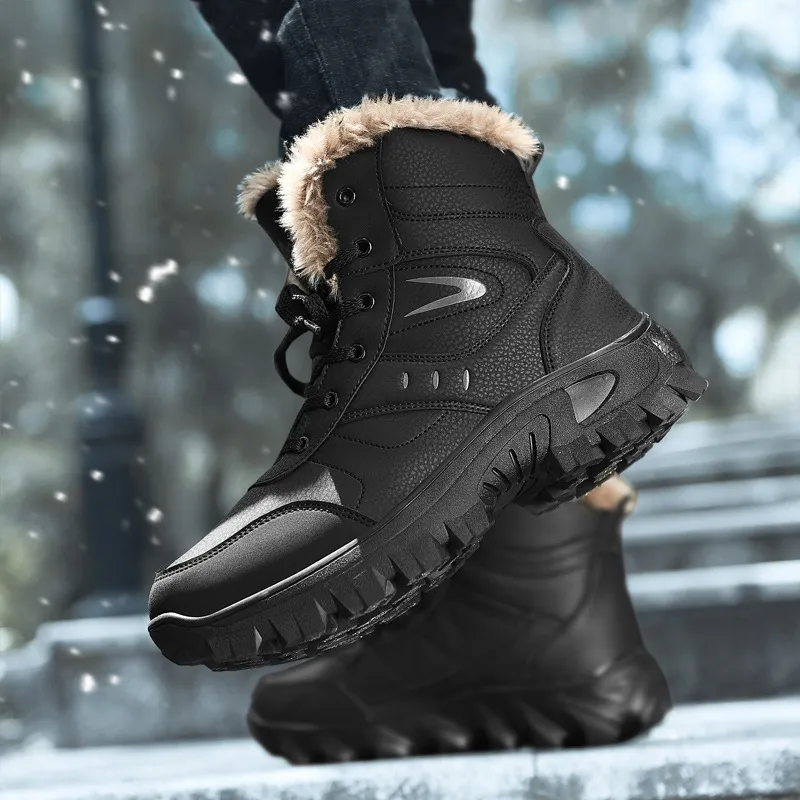 Casual Zipper Snow Boots-4