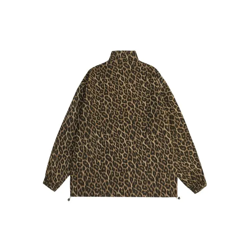 Retro Leopard Print Jacket-5