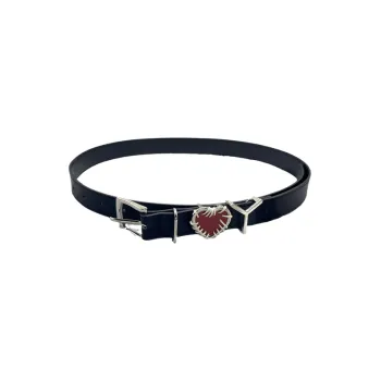 Metal Retro Leather Belt