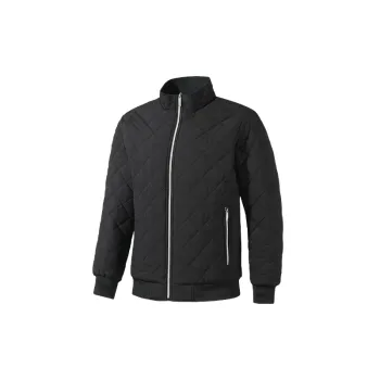 Basics Plaid Blended Synthetic Fabrics Jacket