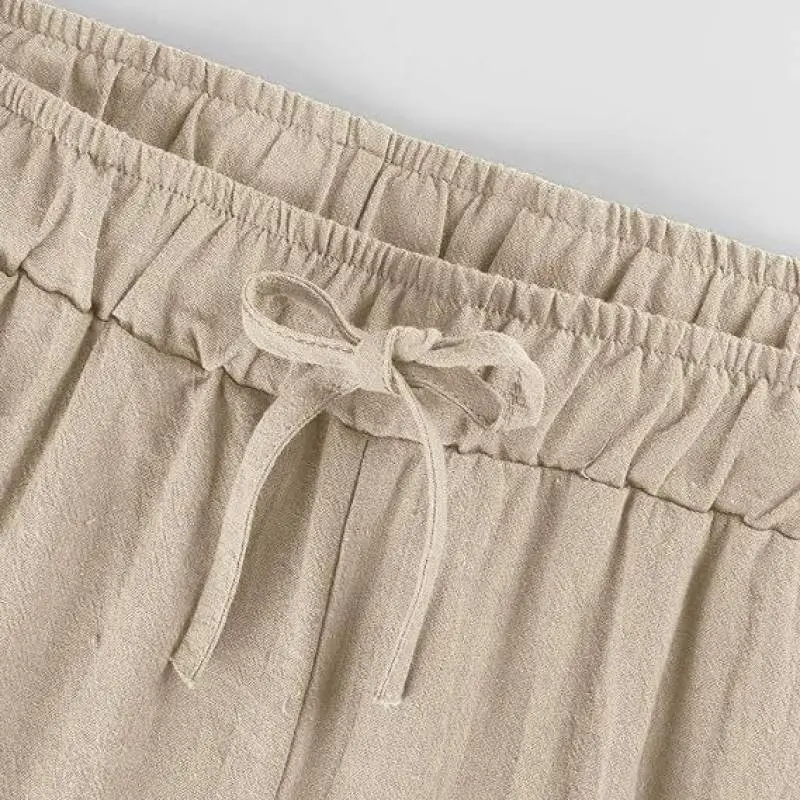 Fashionable Simple Casual Pants-5