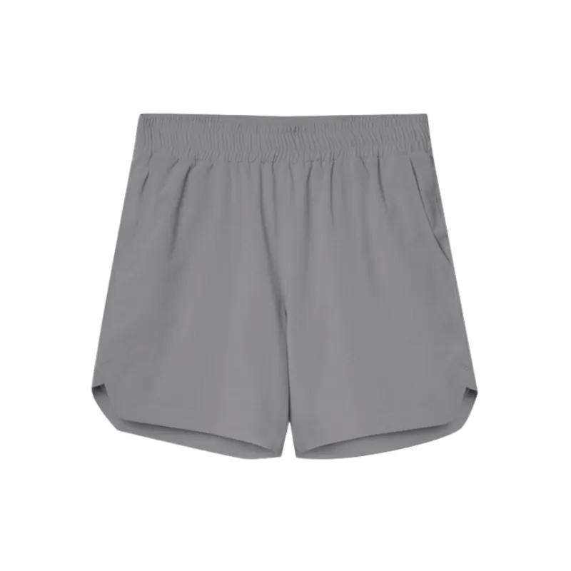 Sporty Loose Blended Synthetic Fabrics Casual Shorts-1