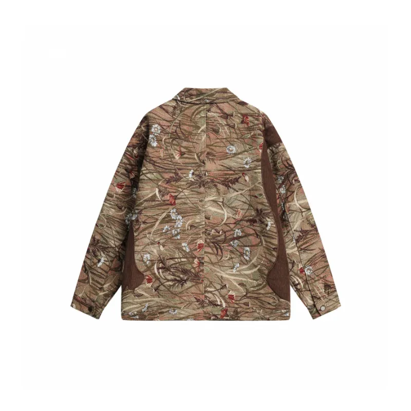 Retro Contrast Color Jacket-1