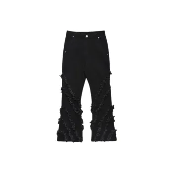 Trendy Personalized Flared Jeans