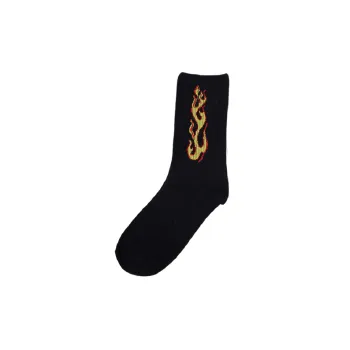 Casual Sporty 100% Cotton Mid Calf Sock