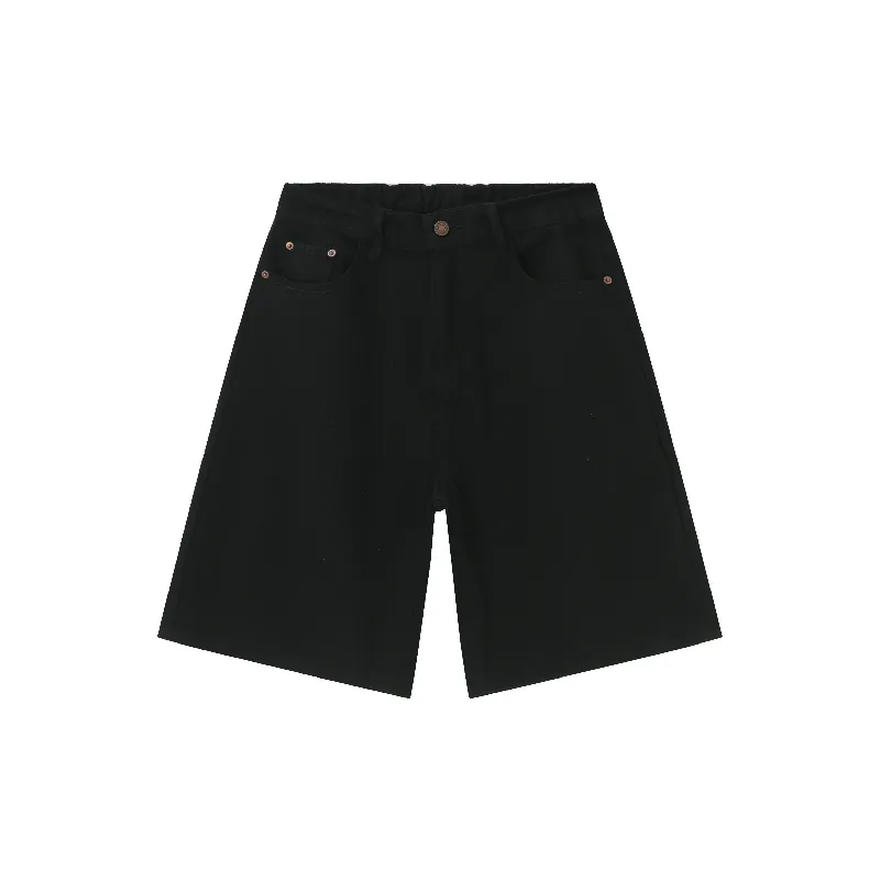 Simple Fashionable Cotton Casual Shorts-0