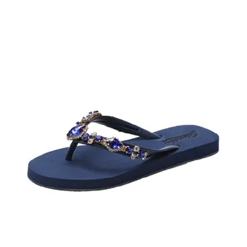 Casual Rhinestone Beach Sandals