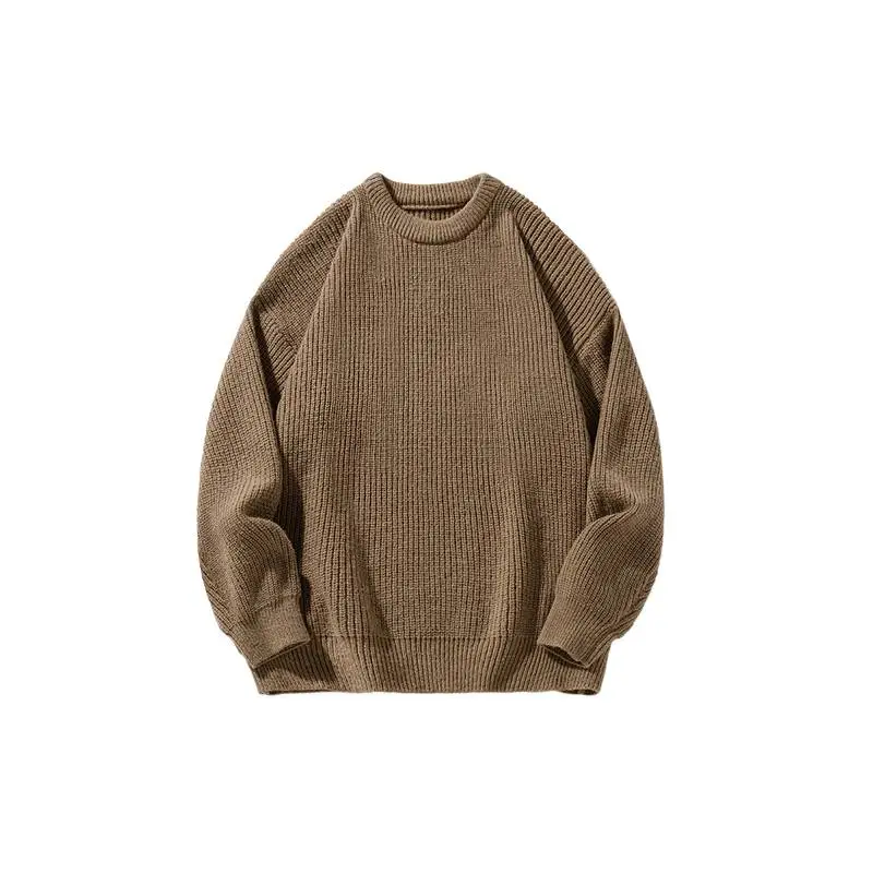 Fashionable Plain Sweater-0