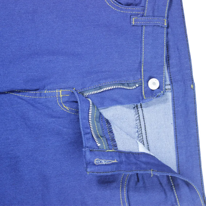 Casual Plain Jeans Women-16