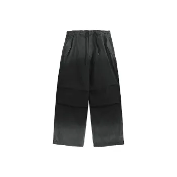 Simple Washed Cotton Cargo Pants