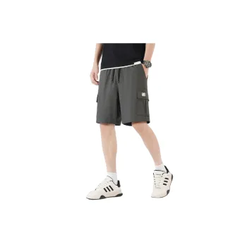 Casual Sporty Polyester Cargo Shorts