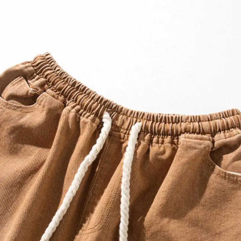 Fashionable Ripped Denim Shorts-8