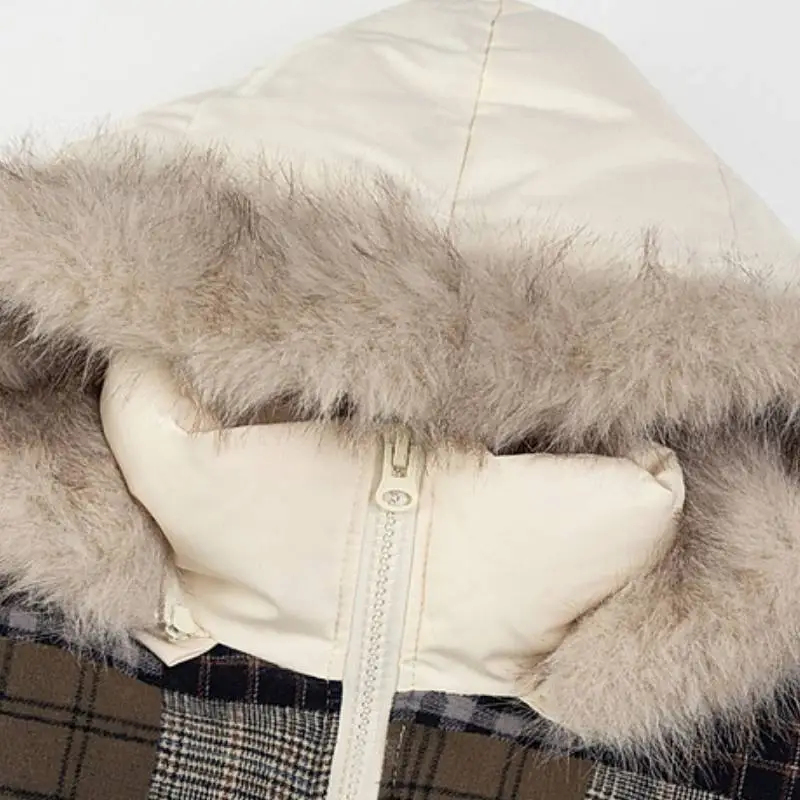 Retro Plaid Quilted Jacket-2
