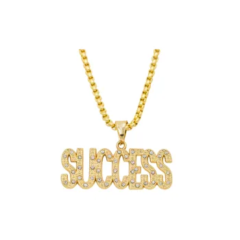 Hip Hop Letter Necklace
