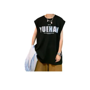 Sleeveless Sports Vest with Trendy Design