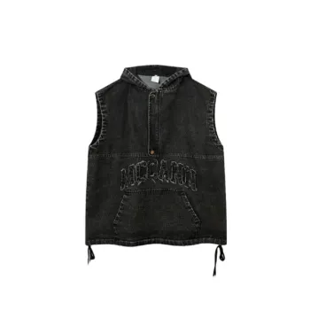 Retro Loose Letter Vest