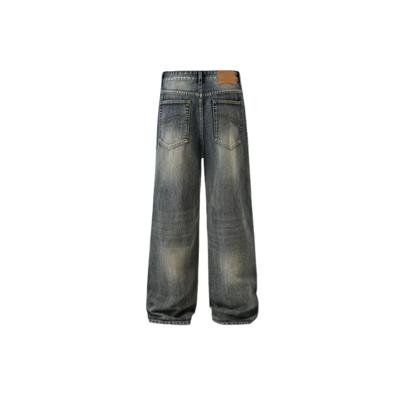 Retro Washed Jeans-1