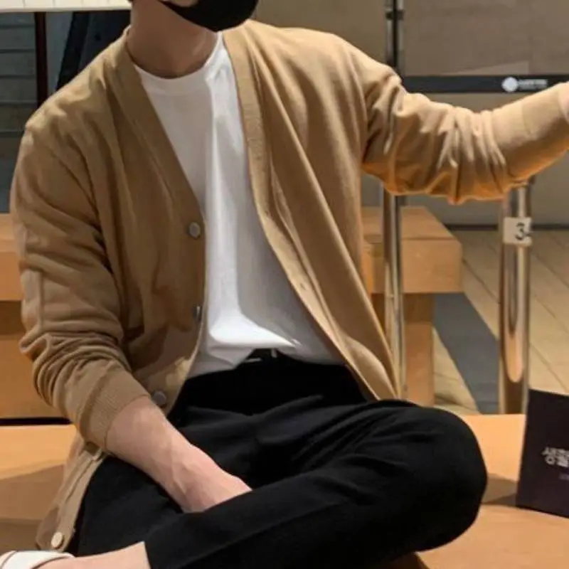 Loose Casual Cashmere Sweater-1