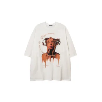 Trendy Loose Half Sleeved T Shirt
