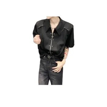 Short Sleeved Shirt   Trendy Loose Option