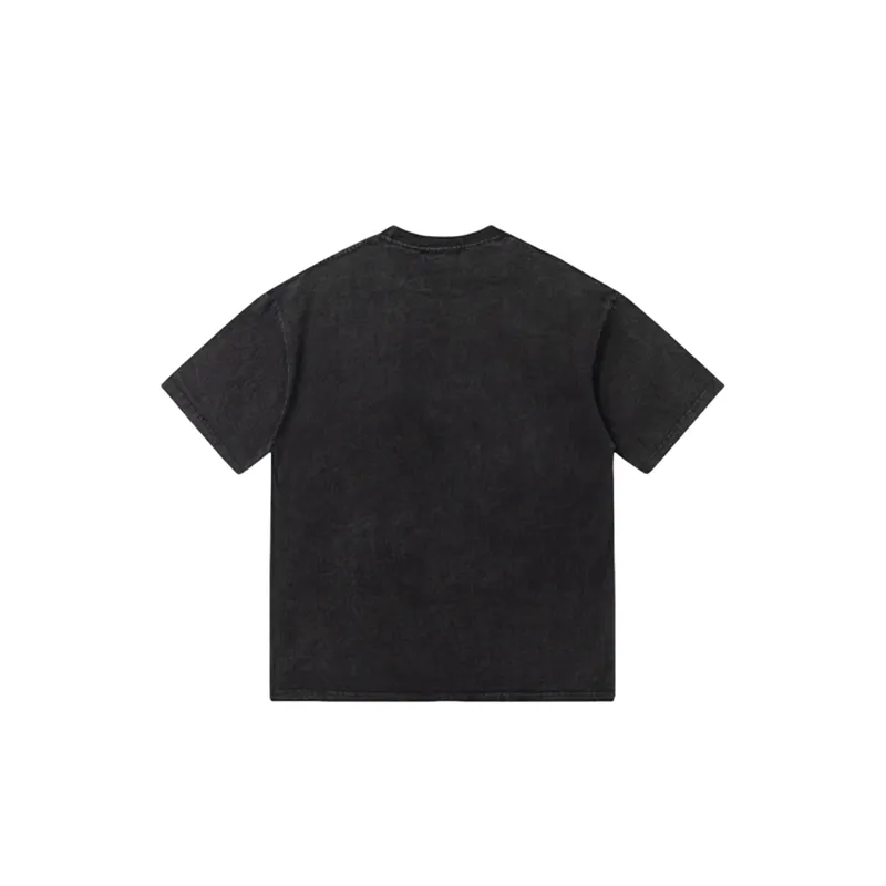 Design Letters Graffiti Short Sleeve T shirt-15
