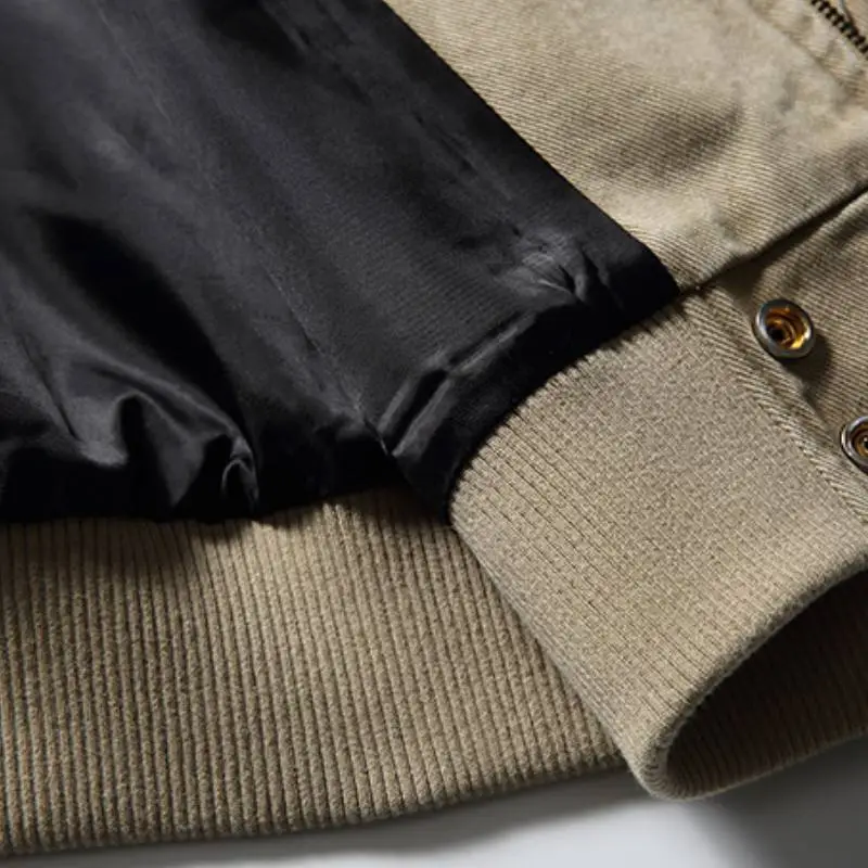 Simple Washed Jacket-5