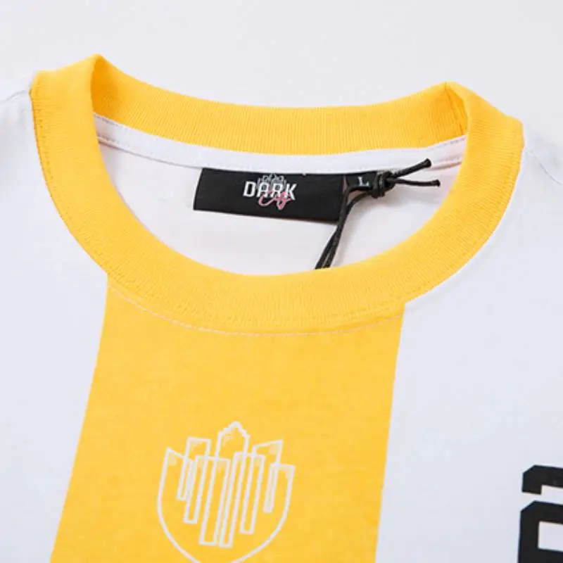 Retro Loose Combed Cotton T Shirt-7