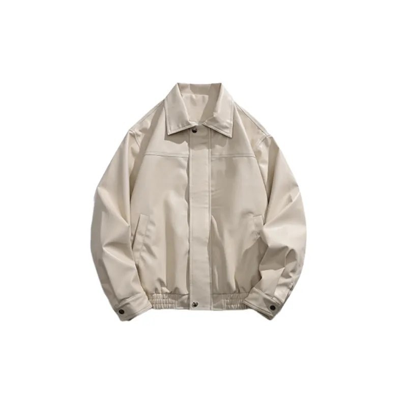 Fashionable Waterproof Polyester Leather Jacket Women-0