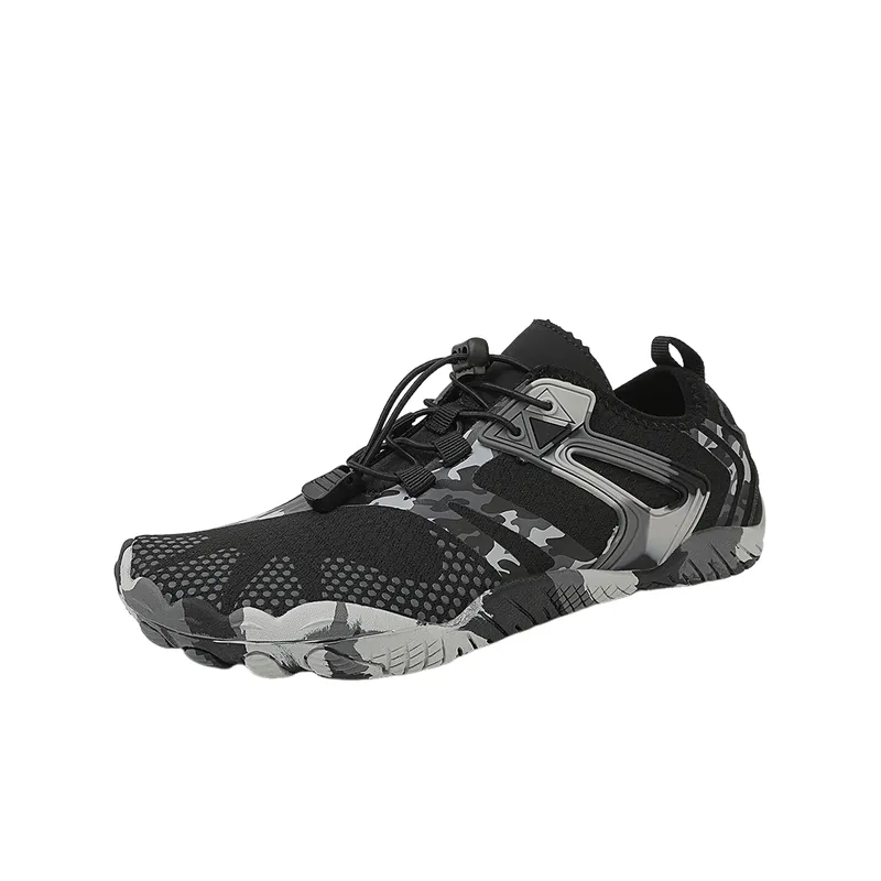 Retro Colorblock Rock Climbing Shoes-0