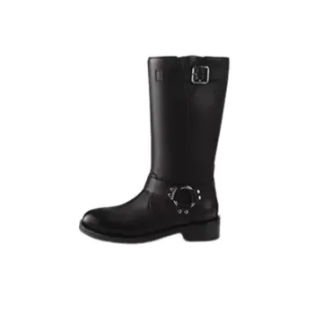 Retro Simple Knee High Boots