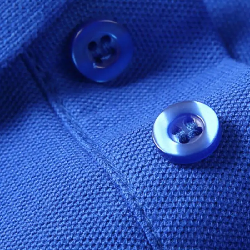 Casual Plain Cotton Polo-7