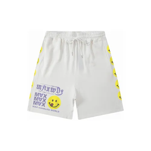 TKPA American Street Shorts Men's And Women's Smiley High Street Hip-Hop Summer National Fashion Brand Loose Straight Sports Shorts